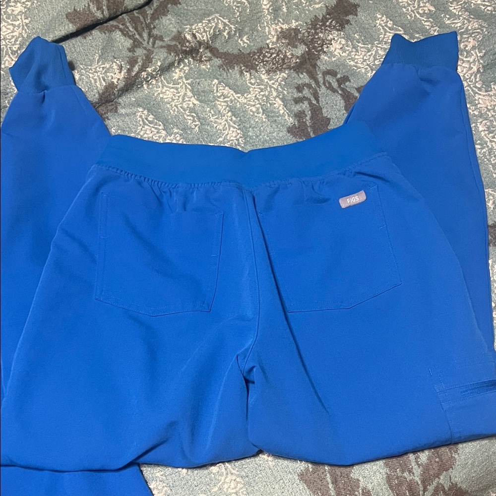 Figs Royal blue Zamora jogger - Picture 6 of 9